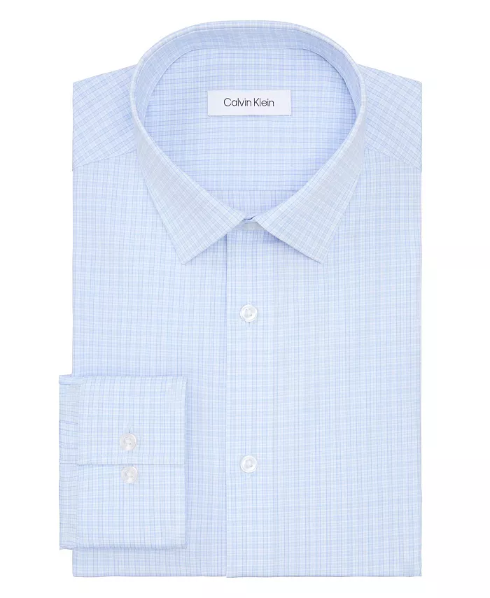 

Мужская классическая рубашка Slim Fit Calvin Klein, синий