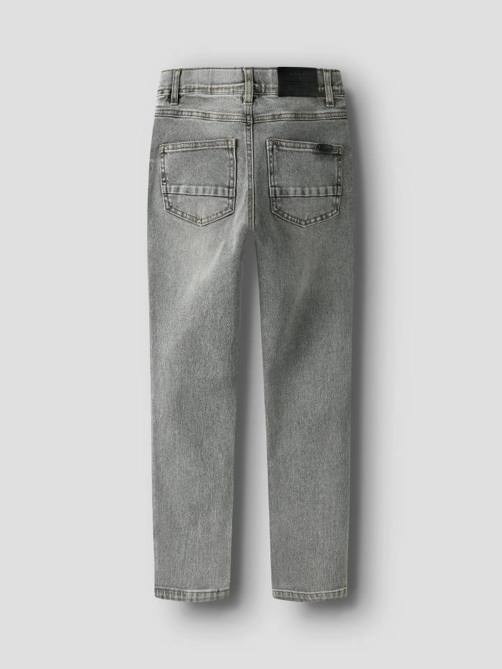 Name it Джинсы NKMTHEO XSLIM JEANS 1280-GY светло-серого цвета — фото 2