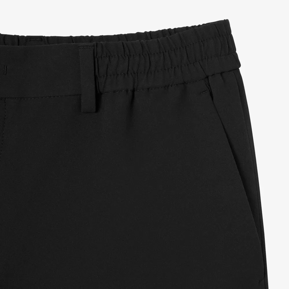 Мужские лёгкие брюки чёрного цвета от Lacoste — фото 2