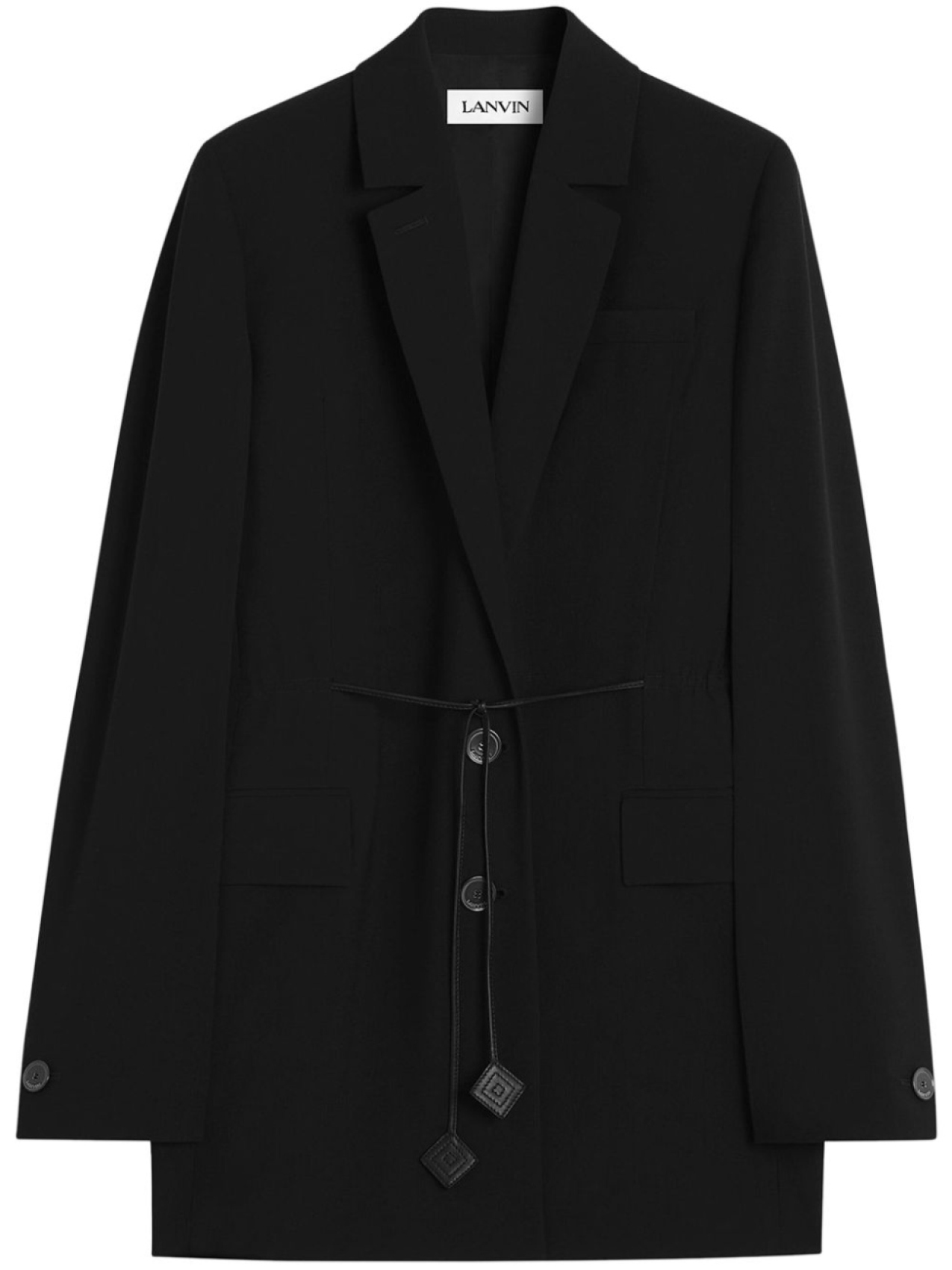 

Lanvin пиджак из вирджинской шерсти, черный
