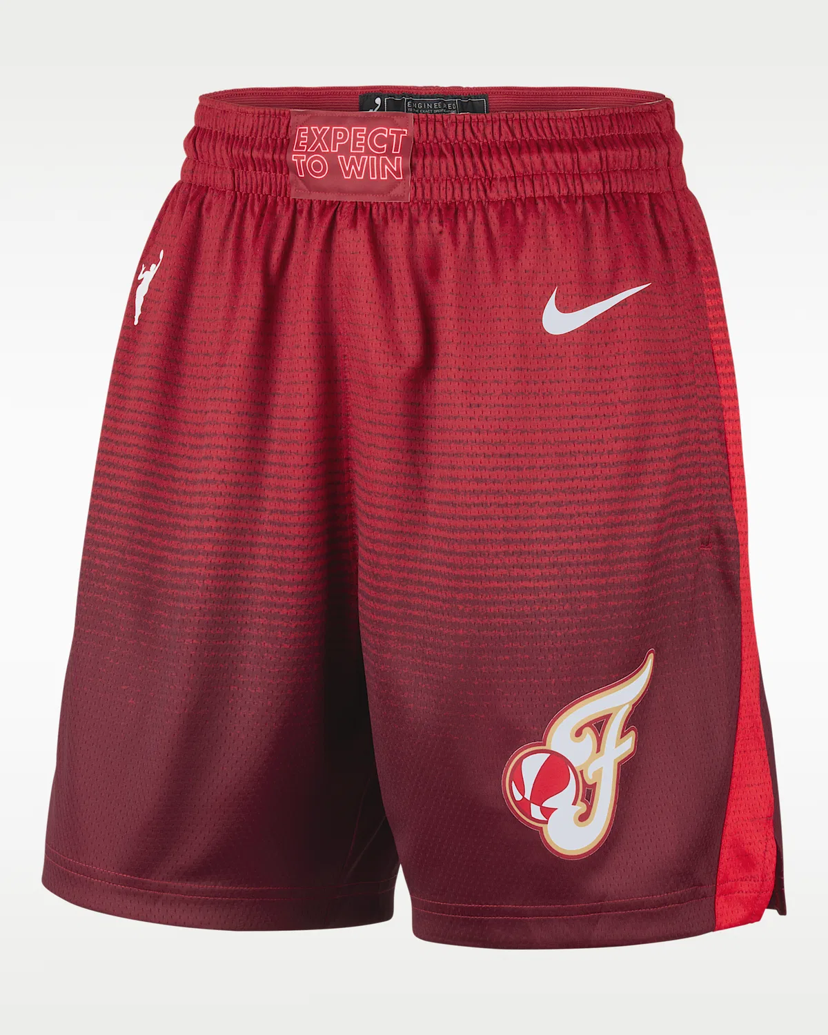 Женские шорты Nike Dri-FIT WNBA Victory Indiana Fever, University Red/White