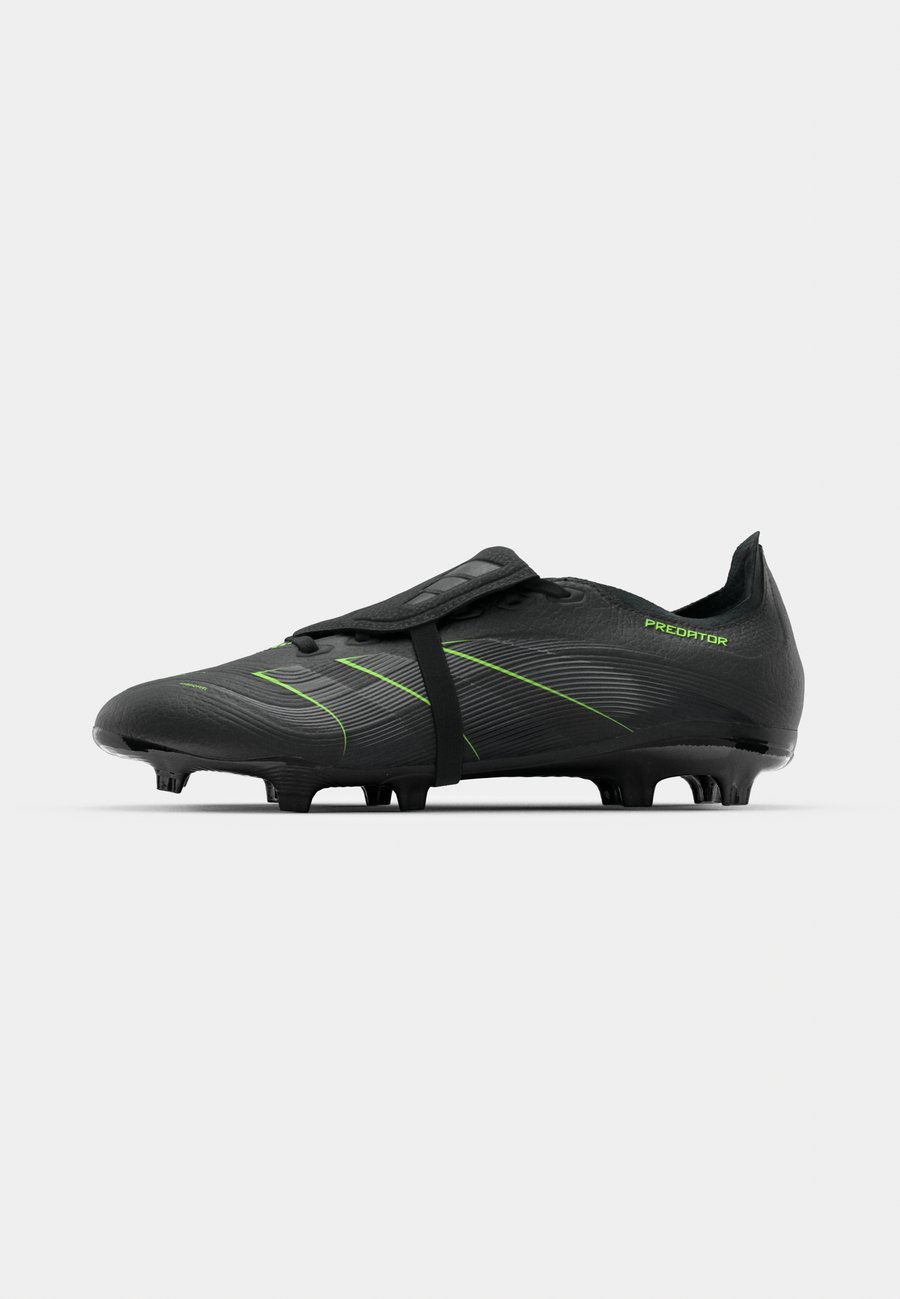 Кроссовки Adidas Performance PREDATOR LEAGUE FOLD-OVER TONGUE FIRM GROUND/MULTI GROUND FOOTBALL BOOTS, Core Black/Carbon/Lucid Lemon/Black — фото 2