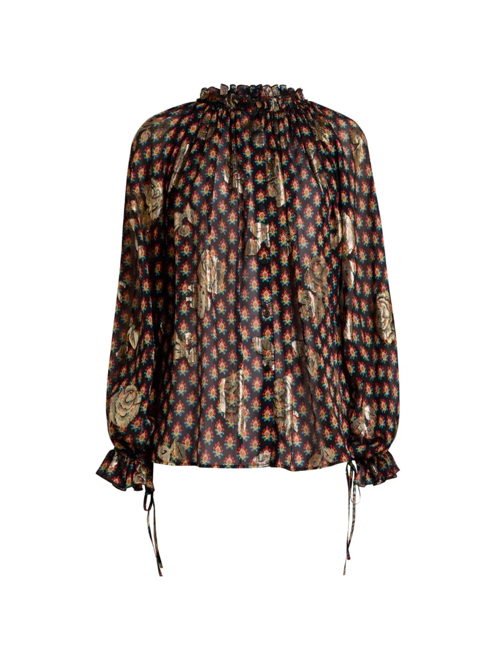 Рубашка с длинными рукавами Etro, черный