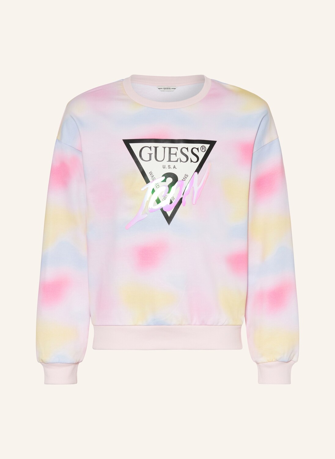 

Толстовка Guess, розовый