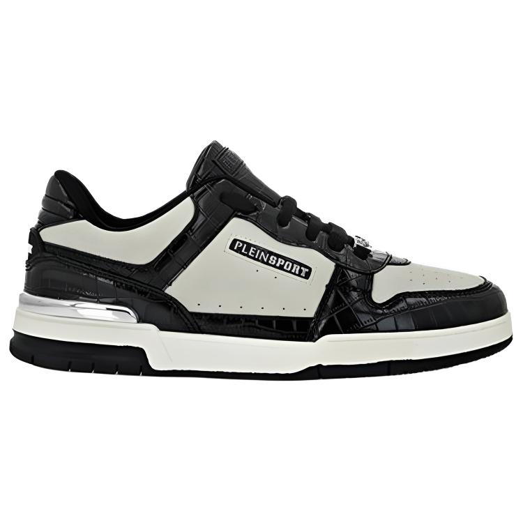 PLEIN SPORT Кроссовки для скейтбординга Viper Luxe Low top Unisex Black White — фото 3