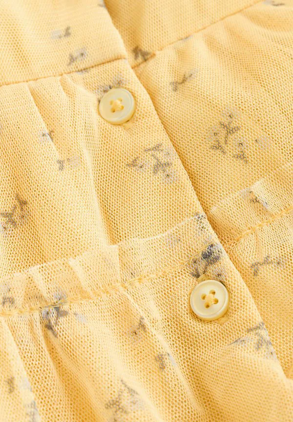 Коктейльное платье/вечернее платье прямого кроя Next, Yellow Ditsy — фото 4