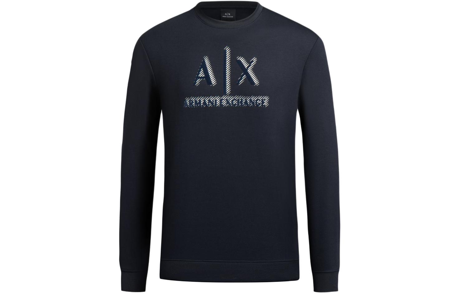 

ARMANI EXCHANGE Толстовка AE SS24 мужская navy blue