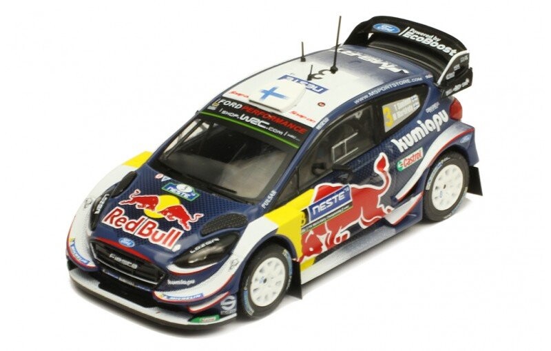 

Ixo Models Ford Fiesta Wrc #3 6-е ралли Финляндии 1:43 Ram686