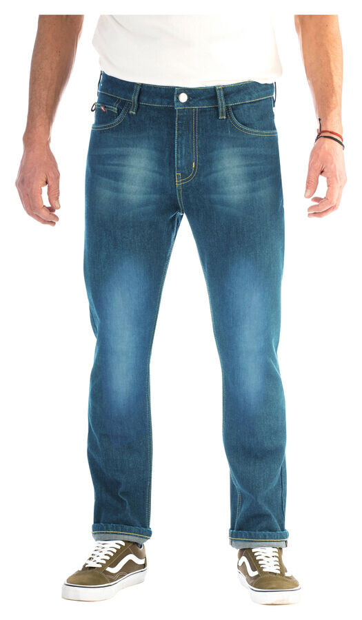 

Джинсовые брюки Straight Fit Men Washed Riding Culture, синий