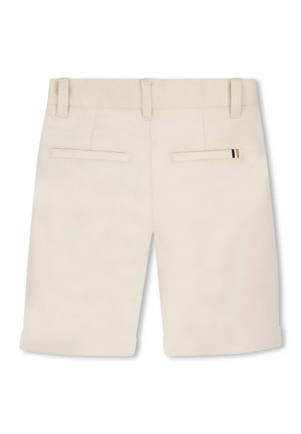 Детские подростковые шорты-бермуды Boss Kidswear, Sand — фото 2