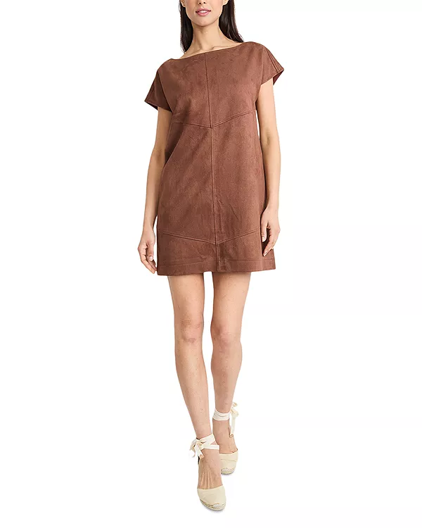 

Мини-Платье с завязками на спине The Good Journey, коричневый