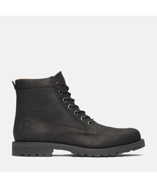 Ботинки Timberland Redwood Falls водонепроницаемые, кожа, на шнуровке, чёрные