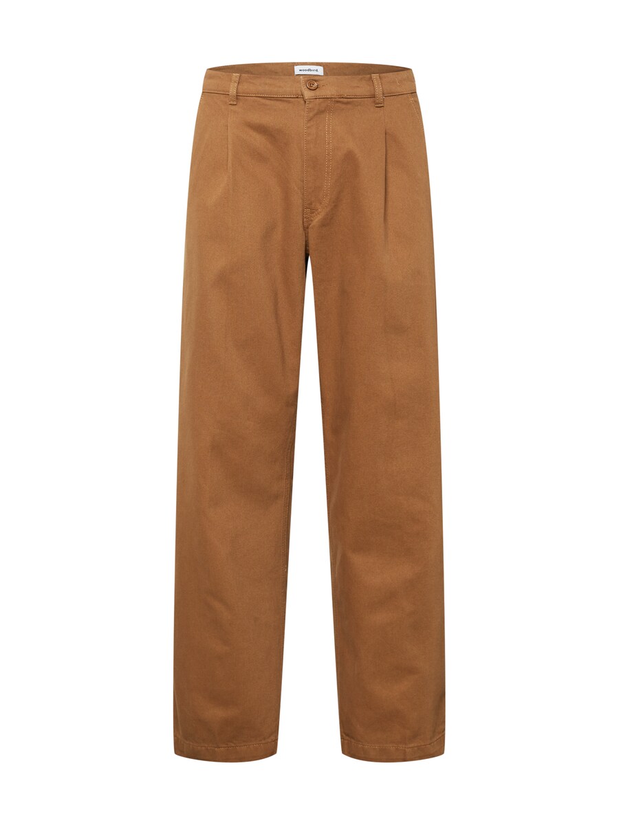 

Тканевые брюки Woodbird Regular Pleat-Front Pants Ben, кэмел