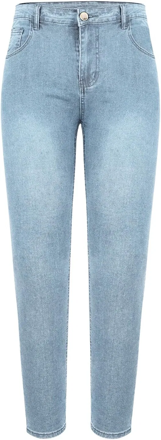 Джинсы классические, light blue generic — фото 2