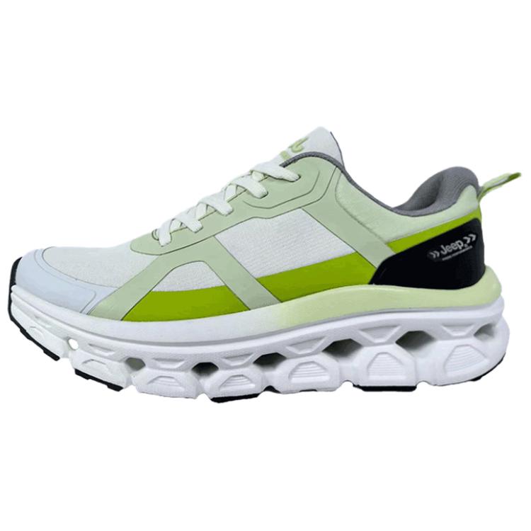 

Jeep Низкие повседневные мужские кроссовки изумрудно-зеленого и натурального белого цветов, цвет Emerald Green/Raw White