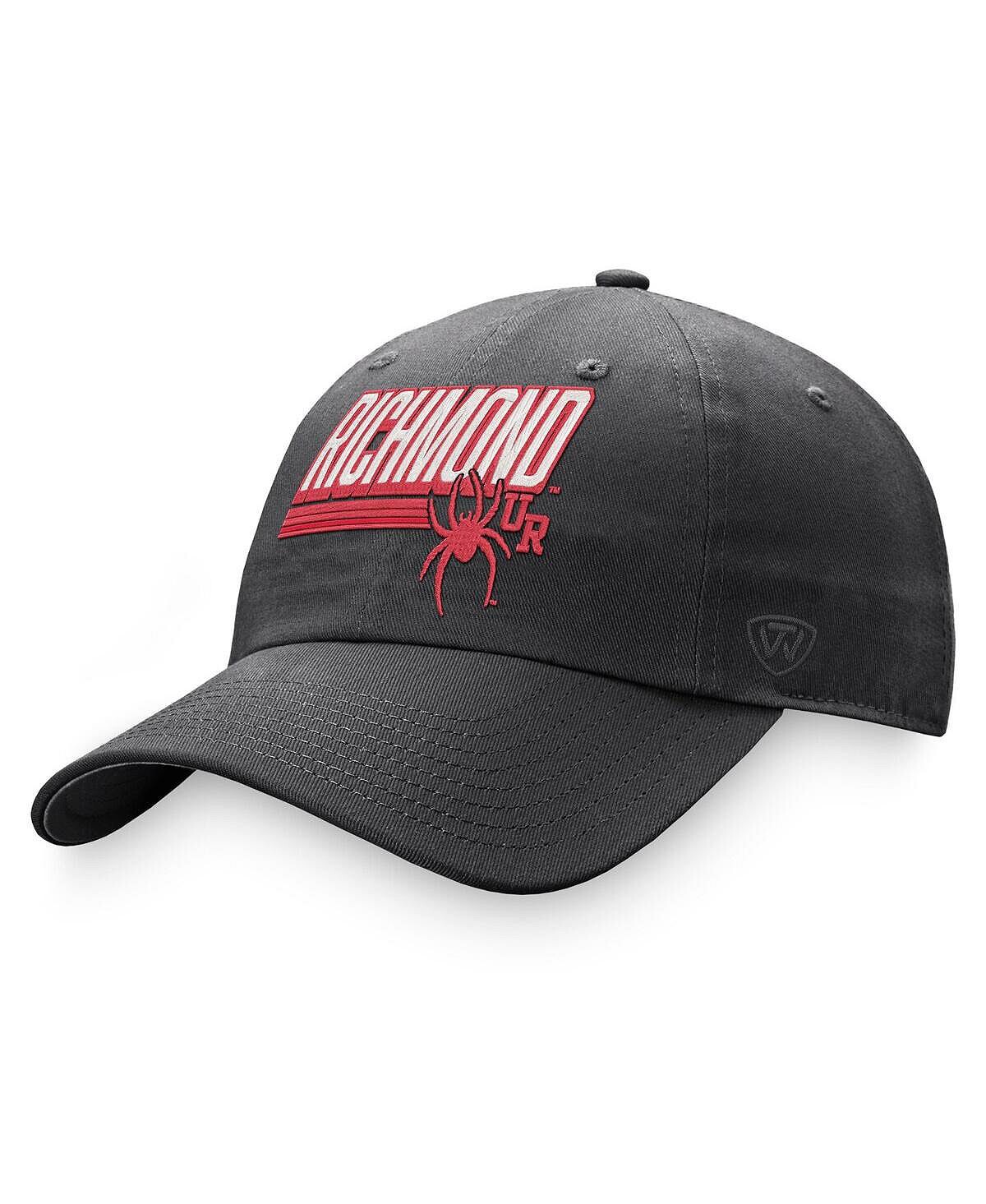 

Мужская темно-серая регулируемая шляпа Richmond Spiders Slice Top of the World