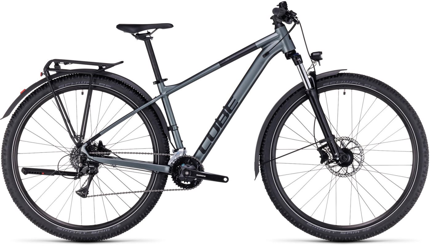 

Горный велосипед Cube Aim Race Allroad Flashgrey N Black