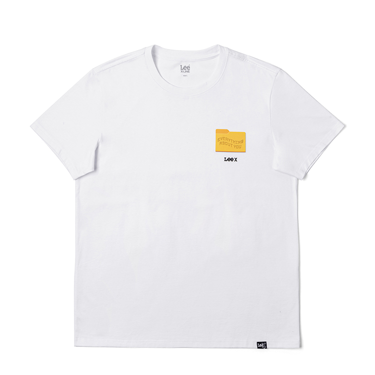 

Lee Футболка мужская белая, Белый, Lee Футболка мужская белая