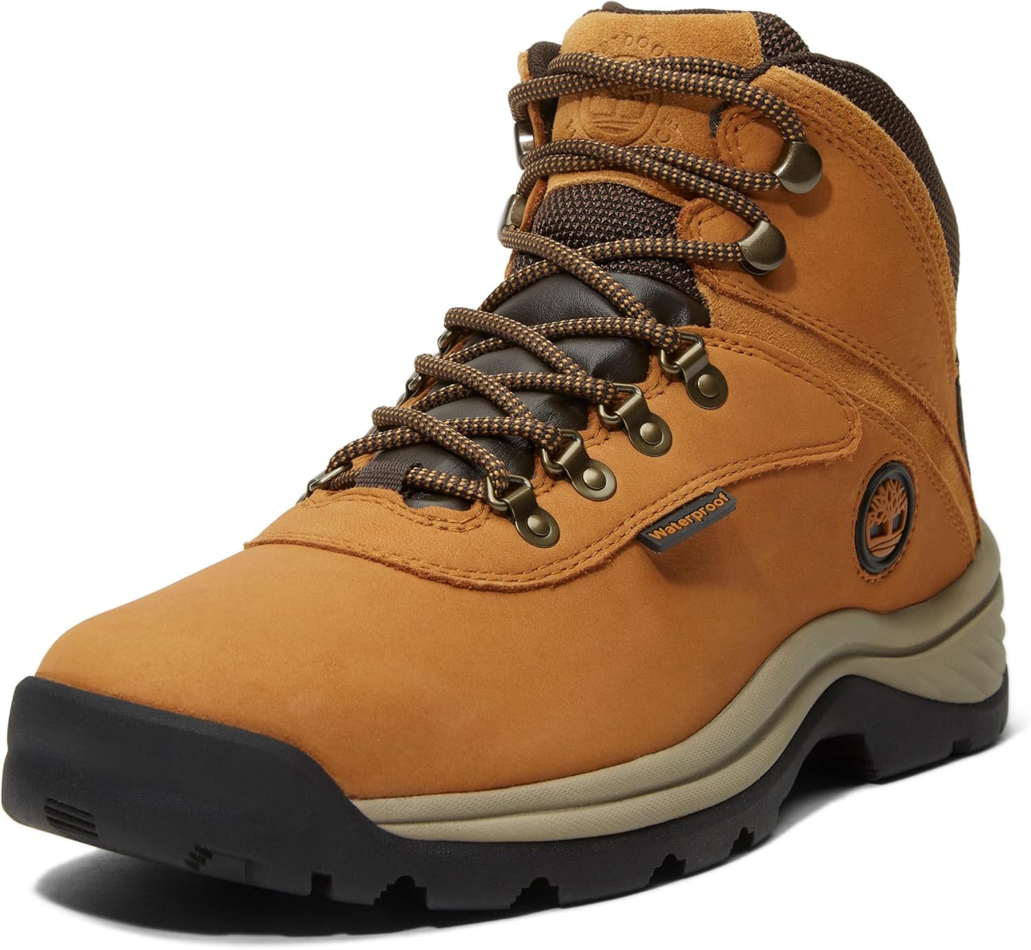 

Timberland мужские White Ledge Mid Waterproof походные ботинки, Wheat-New 2024