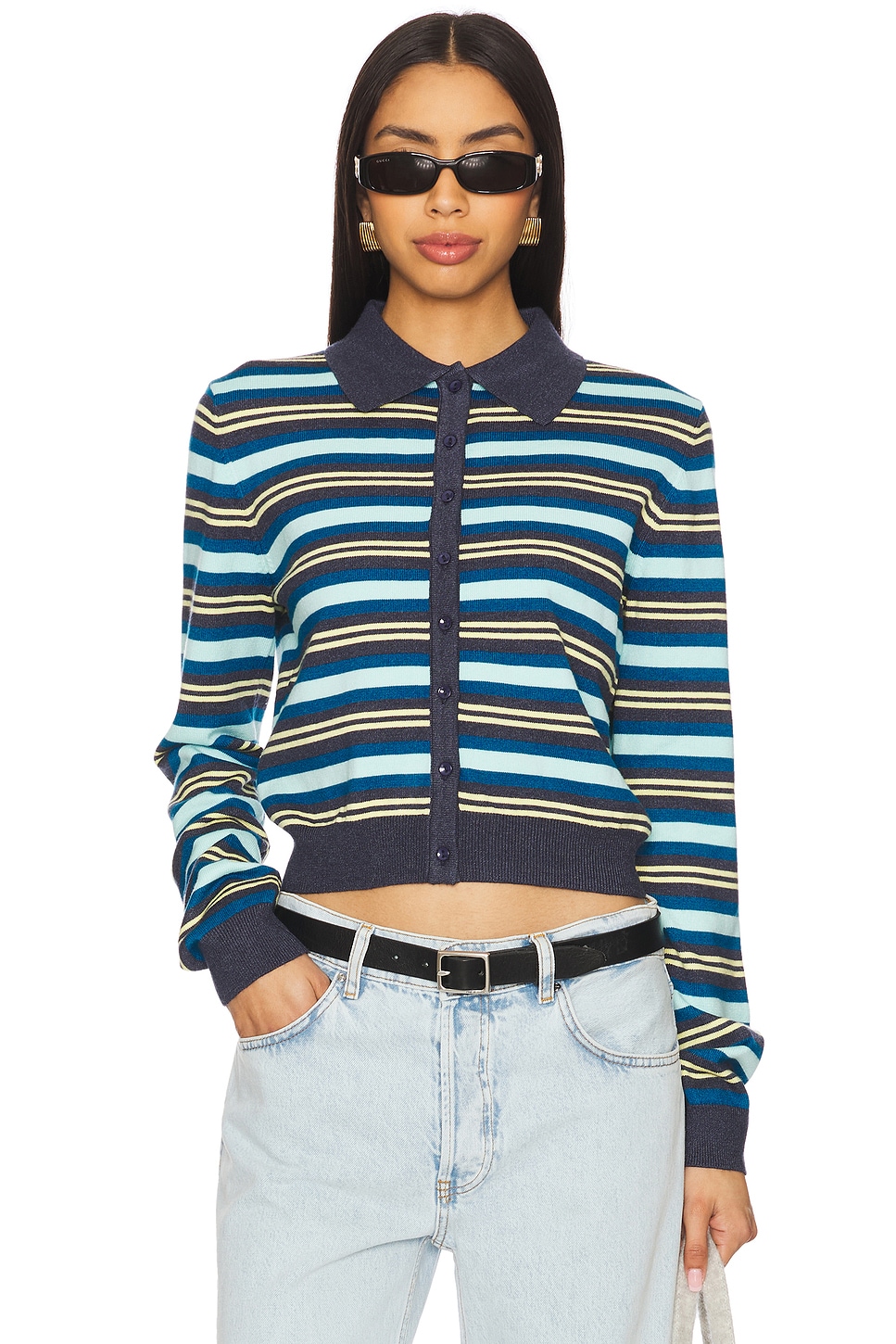 

Кардиган Awakening от Lioness, navy stripe