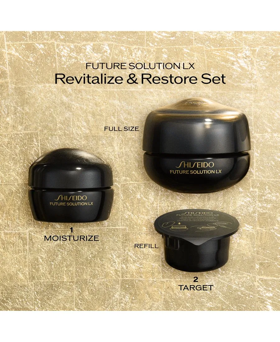 Набор для восстановления и обновления кожи Future Solution LX из 3 предметов Shiseido — фото 3