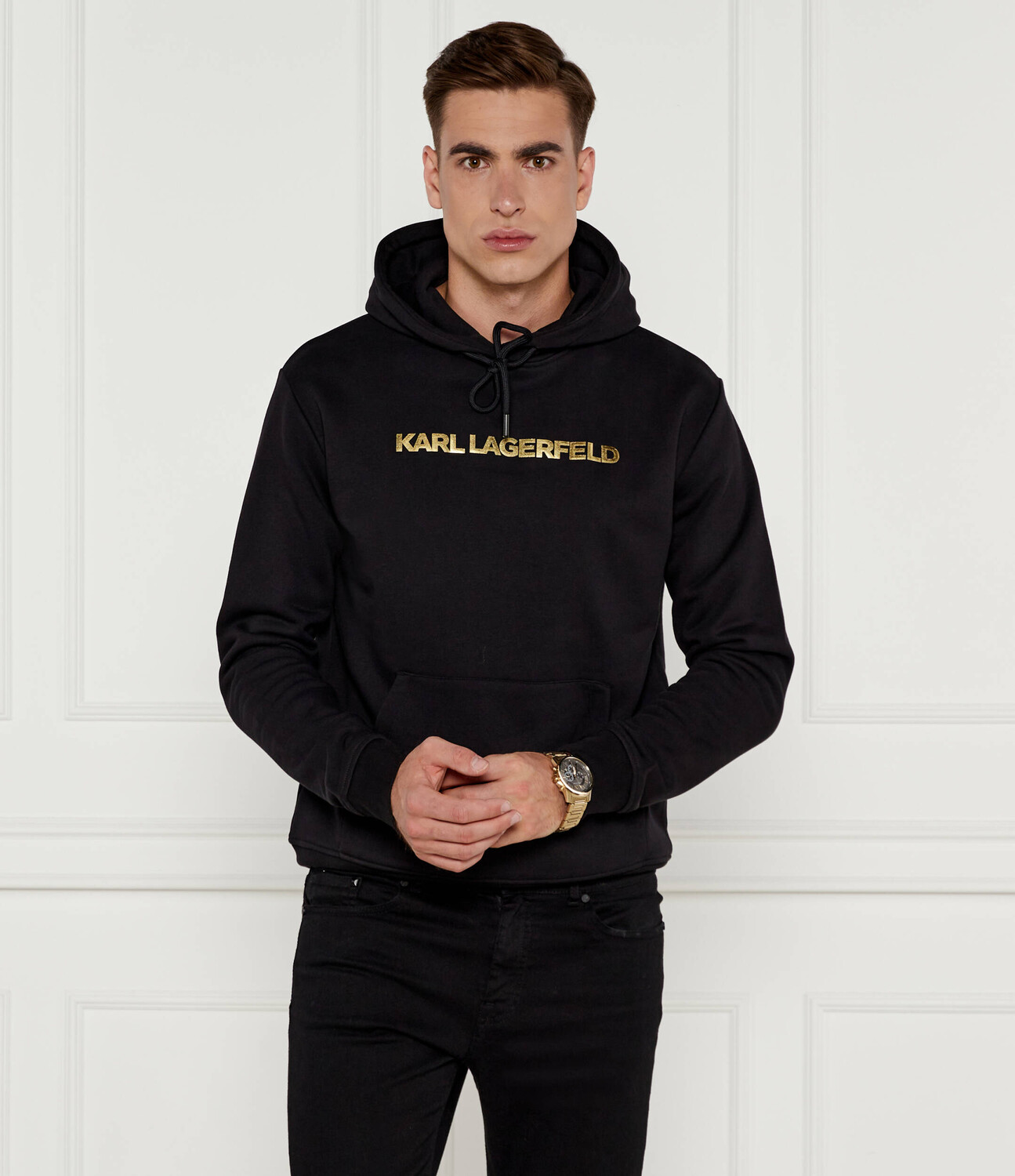 

Толстовка Karl Lagerfeld Regular Fit, черный