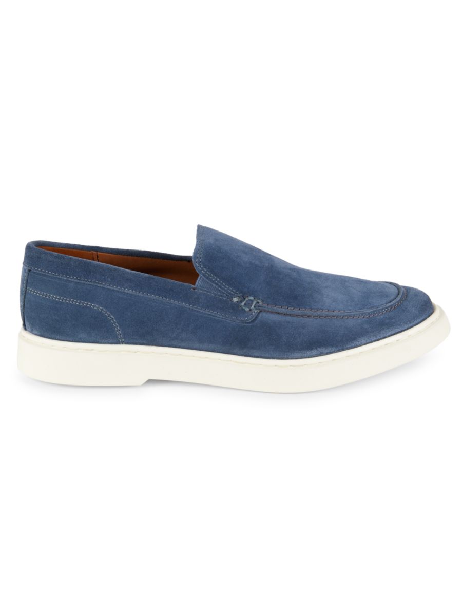 

Замшевые лоферы Hayes Allen Edmonds, цвет Denim