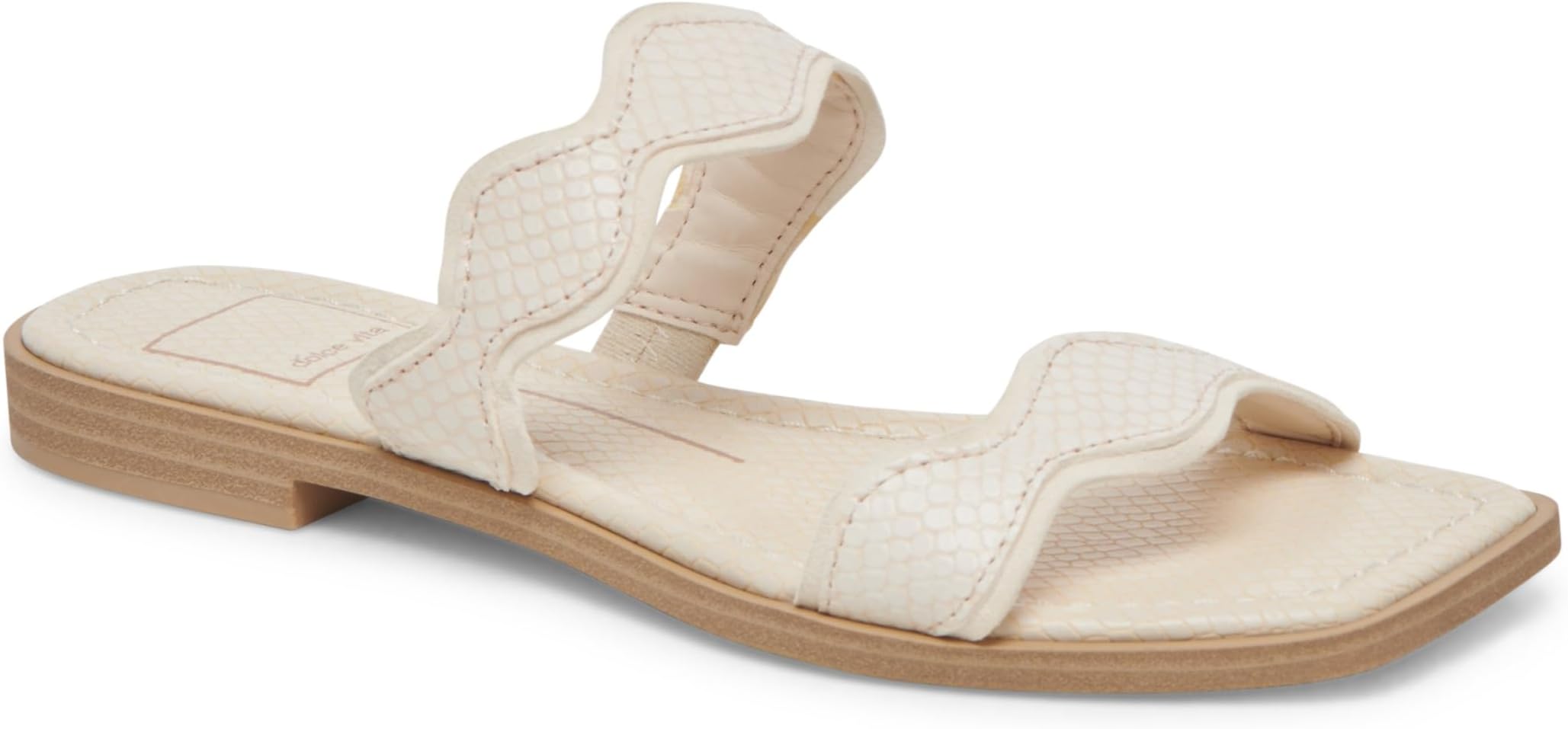 

Сандалии Dolce Vita Ilva Low, цвет Creme Embossed Leather