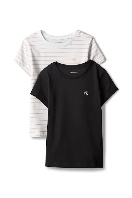 Футболка детская 2 шт Calvin Klein Jeans, белый