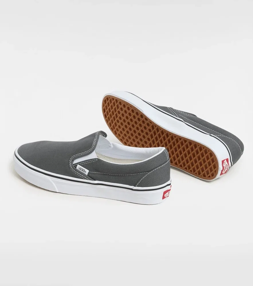Сникерсы низкие Ua Classic Slip-On Vans, серый — фото 2