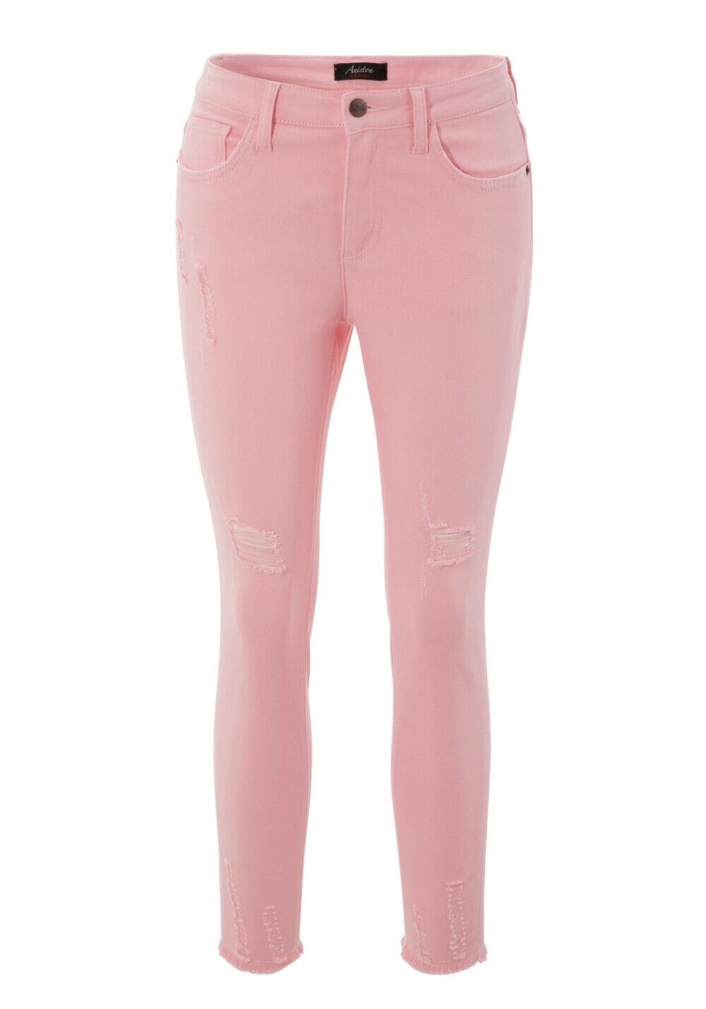 

Узкие джинсы Aniston Casual, розовый