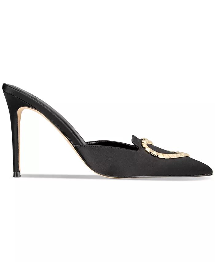Женские туфли-лодочки Aviva Heart Mule AAJ By Aminah, черный — фото 2