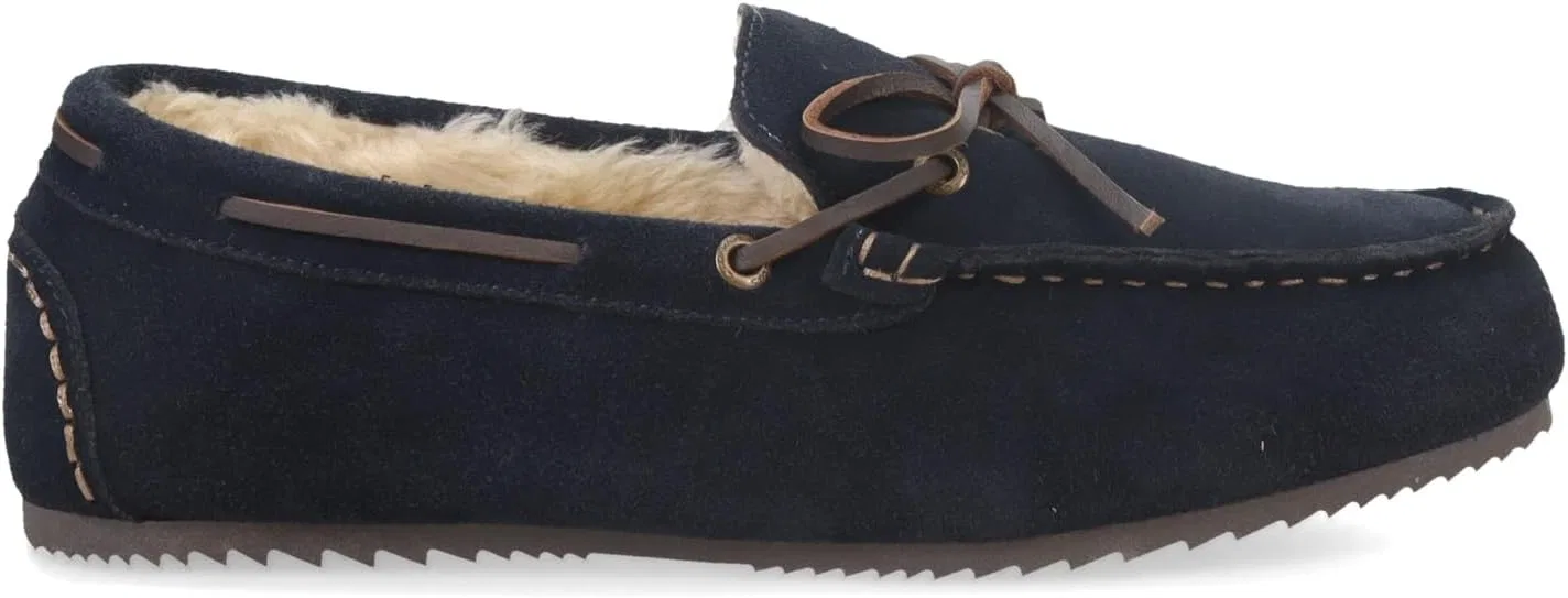 Тапочки мокасины Clarks, Navy — фото 2