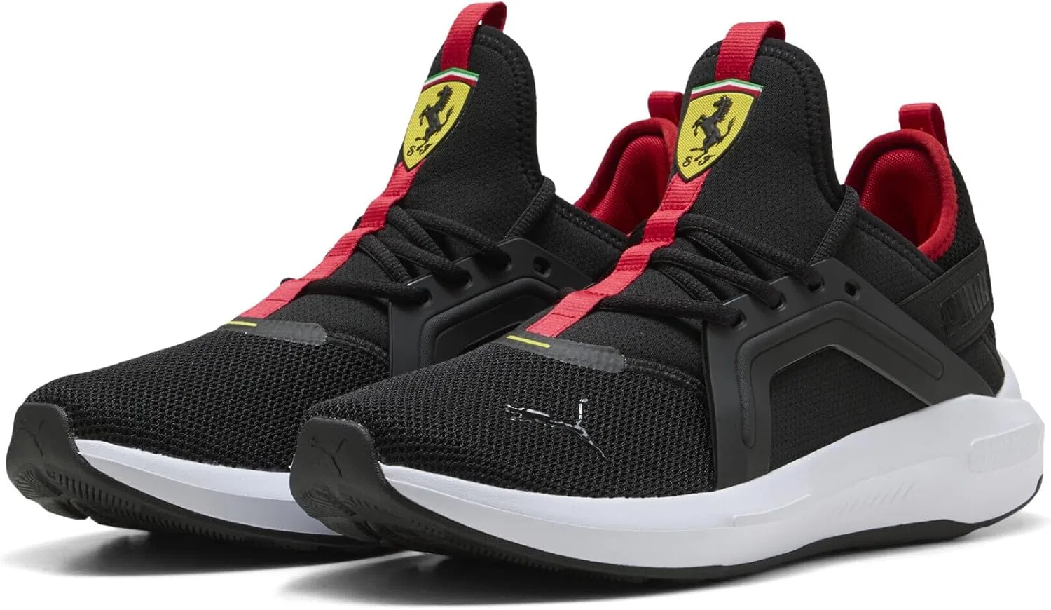 Кроссовки PUMA Adult Scuderia Ferrari Softride Nzo 5, Black Rosso Corsa Red