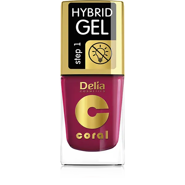 

Гибридный лак для ногтей 06 Delia Coral Hybrid Gel, 11 мл