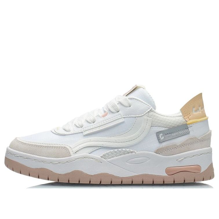Кеды (WMNS) Li-Ning Counterflow 'White Yellow', белый