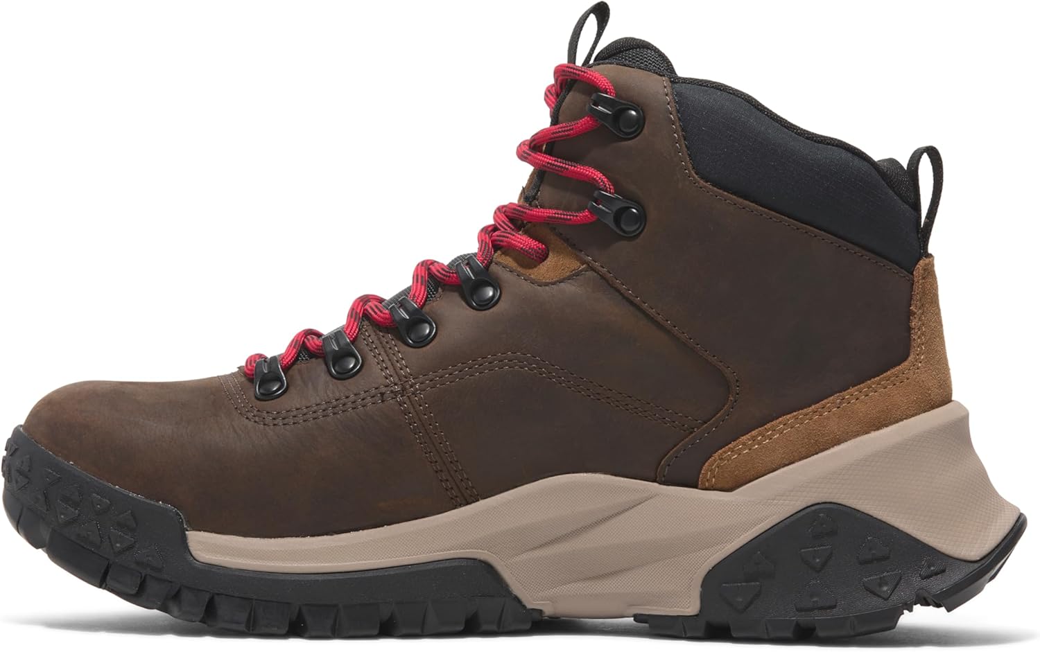 Timberland мужские Motion Scramble Mid Lace Up Waterproof туристические ботинки, Medium Brown Full Grain — фото 4