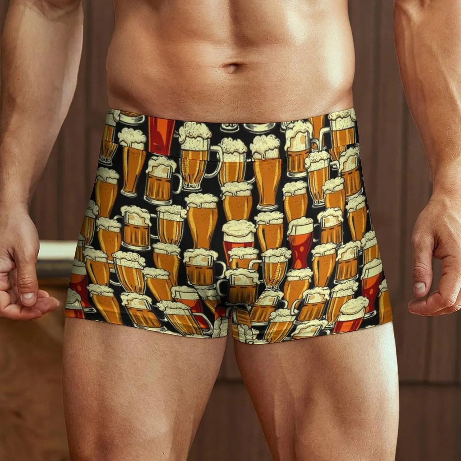 Подштанники боксеры Pizza Cat, Comfortable, Underwear Funny, Style — фото 3