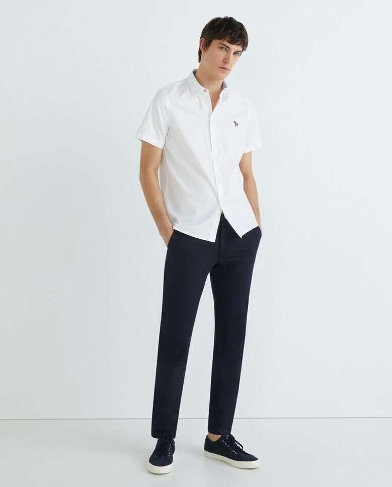 

Тонкие мужские брюки чинос Paul Smith, темно-синий