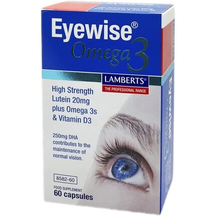 

Ламбертс Eyewise Омега 3 60 капсул, Lamberts Healthcare