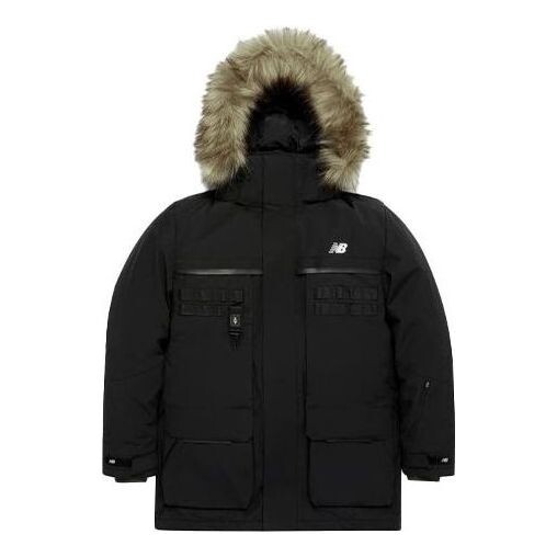 

Куртка спортивная утилита пуховик New Balance, черный