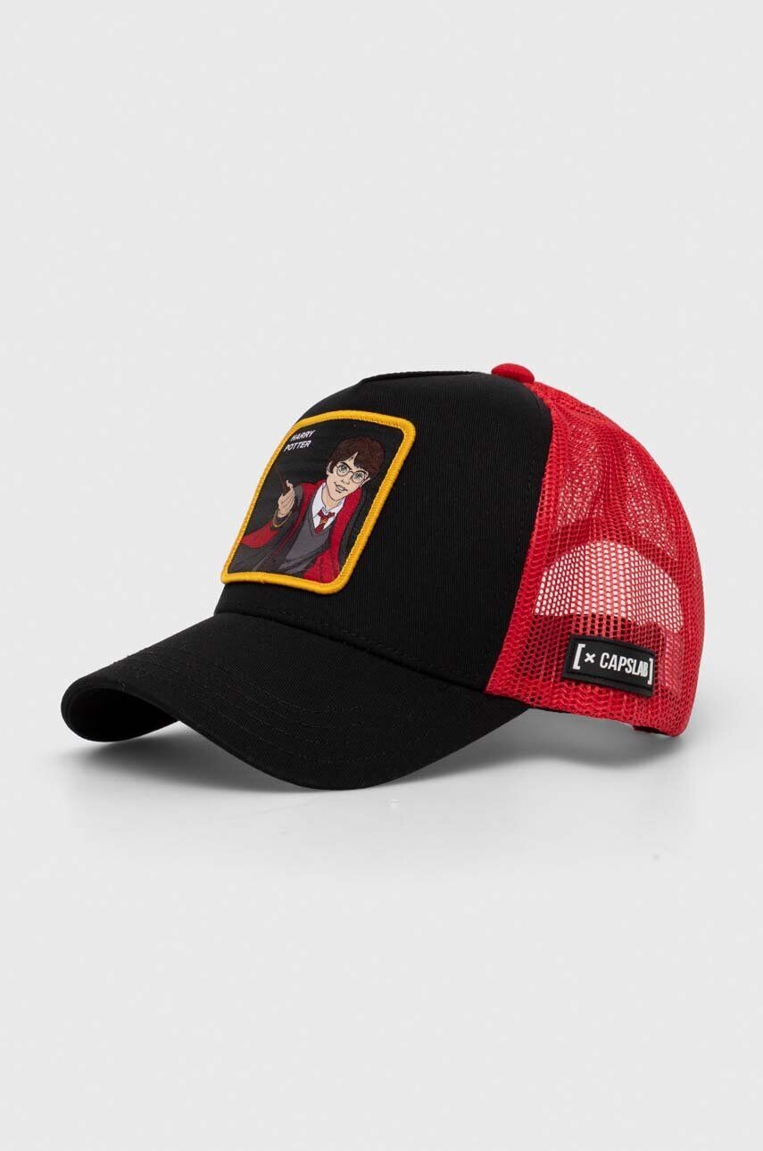 

Бейсбольная кепка Capslab Гарри Поттер, черный