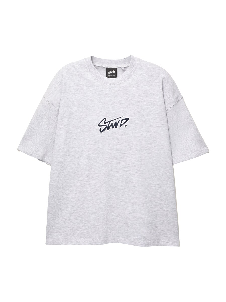 

Рубашка Pull&Bear STWD, пятнистый серый