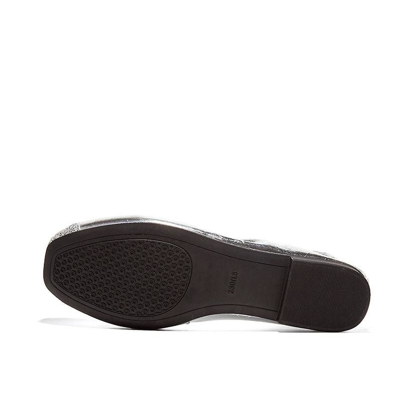 Повседневные туфли женские QUICHESHOES, бежевые — фото 4