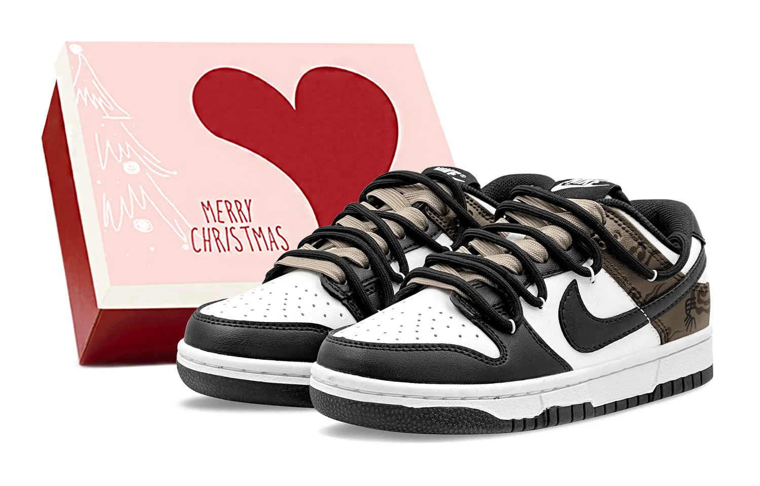 Кроссовки Nike Dunk Low Retro Black Umber