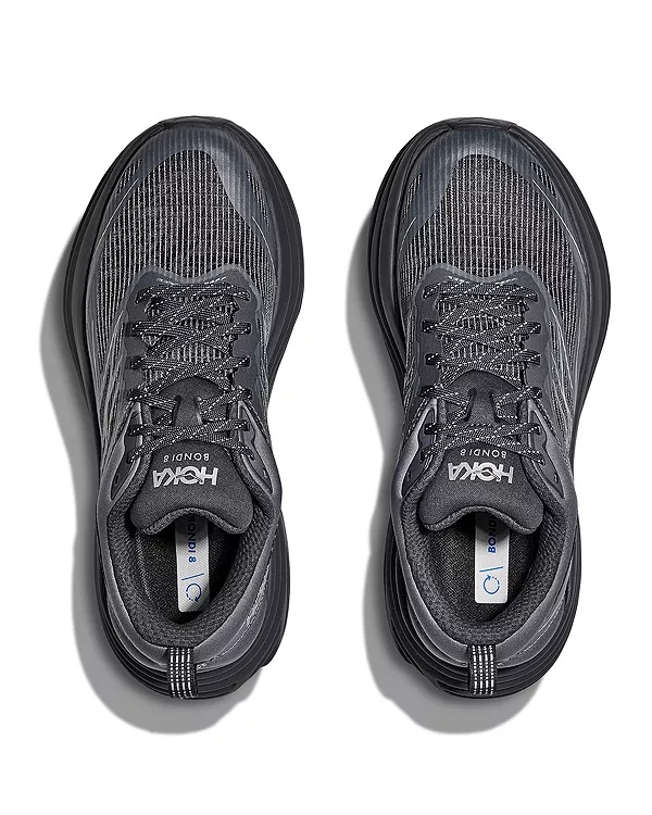 Мужские кроссовки Bondi 8 с клеткой Stealth/Tech Hoka, серый — фото 2