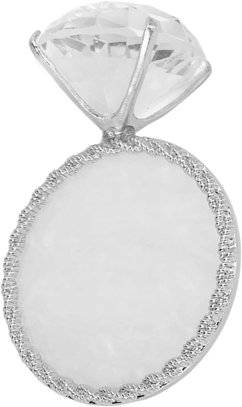 Палитра для ногтей серебряная Generic