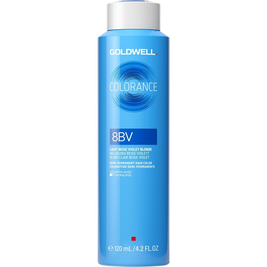 

Краска для волос colorance Goldwell, 8bv hell beige violett blonde, объем 120 мл