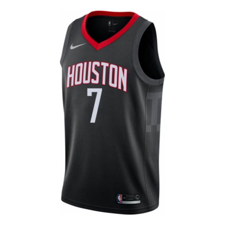 

Баскетбольное джерси Men's Nike NBA Retro Basketball Jersey/Vest SW Fan Edition Houston Rockets Anthony No. 7 Black