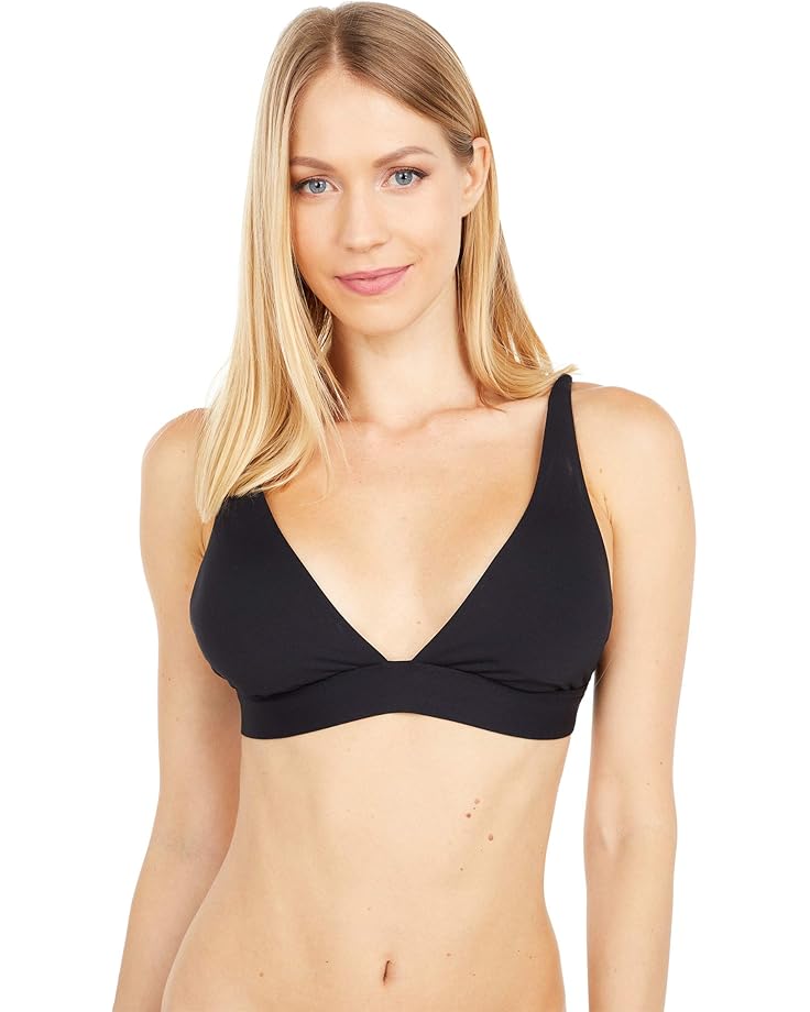 

Пляжный топ Billabong Sol Searcher High Point Tri Top, цвет Black Pebble
